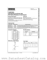 74ABT2240CMTC datasheet pdf Fairchild Semiconductor