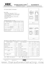 KIA6901 datasheet pdf Korea Electronics (KEC)