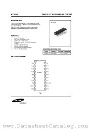 KT8555J datasheet pdf Samsung Electronic