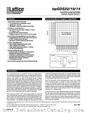 ISPGDS14-7J datasheet pdf Lattice Semiconductor