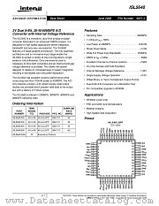 ISL56402IN datasheet pdf Intersil