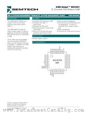 SH3301 datasheet pdf Semtech