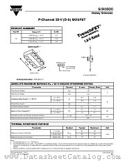 SI5433DC-T1 datasheet pdf Vishay