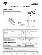 SI5903DC-T1 datasheet pdf Vishay