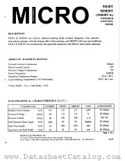 MIB38T-K datasheet pdf Micro Electronics