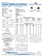 SBTC-2-20 datasheet pdf Mini-Circuits