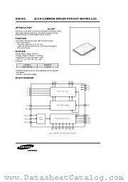 KS0105 datasheet pdf Samsung Electronic