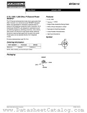 IRFD9110 datasheet pdf Fairchild Semiconductor