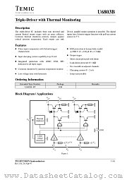 U6803B-FP datasheet pdf TEMIC