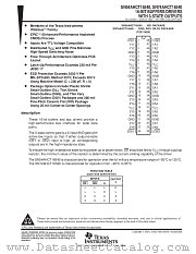 SN74AHCT16540DGV datasheet pdf Texas Instruments