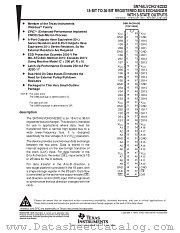 SN74ALVCHG162282DBB datasheet pdf Texas Instruments