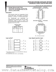 SN54AS08FK datasheet pdf Texas Instruments