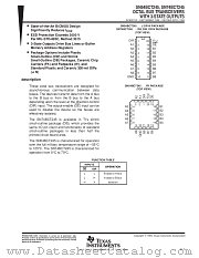 SN54BCT245W datasheet pdf Texas Instruments
