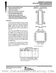 SN54BCT543FK datasheet pdf Texas Instruments