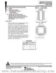 SN54HC174W datasheet pdf Texas Instruments