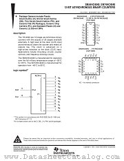 SN54HC4040FK datasheet pdf Texas Instruments