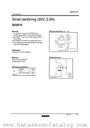 QS5U16 datasheet pdf ROHM