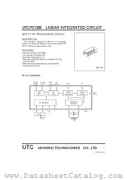 UTCPC1366 datasheet pdf Unisonic Technologies