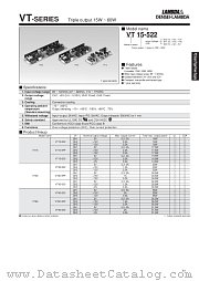 VT30-525 datasheet pdf DENSEI-LAMBDA