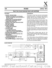 X1243V8 datasheet pdf Xicor