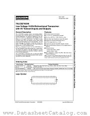 74LCXZ16245GX datasheet pdf Fairchild Semiconductor