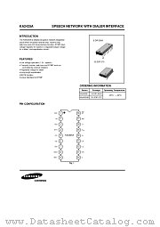 KA2425B datasheet pdf Samsung Electronic