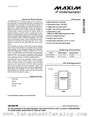 MAX1005EEE datasheet pdf MAXIM - Dallas Semiconductor