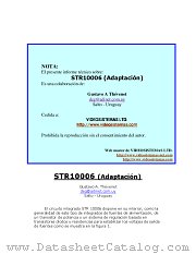 STR10006 datasheet pdf Salto
