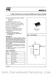 M68Z512-70NC1T datasheet pdf ST Microelectronics