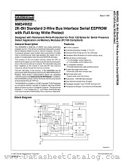 NM34W02 datasheet pdf Fairchild Semiconductor