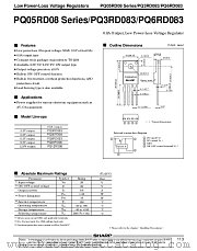 PQ12RD08 datasheet pdf SHARP