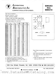 SM5304 datasheet pdf International Semiconductor