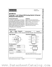 NC7SB3157P6 datasheet pdf Fairchild Semiconductor