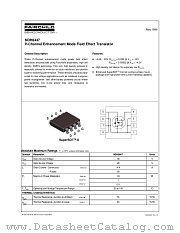 NDH8447 datasheet pdf Fairchild Semiconductor