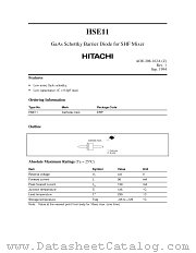 HSE11 datasheet pdf Renesas