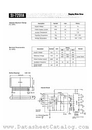 SI-7201A datasheet pdf Sanken