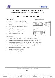 CD7607CP datasheet pdf Shaoxing Silicore Technology