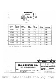 1N1084 datasheet pdf EDAL Industries
