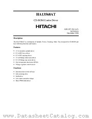 HA13568AT datasheet pdf Hitachi Semiconductor