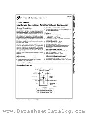 LM2924M datasheet pdf National Semiconductor
