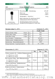 2N4401 datasheet pdf Diotec Elektronische
