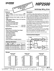 HIP2500IP1 datasheet pdf Harris Semiconductor