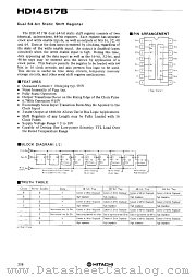 HD14517 datasheet pdf Hitachi Semiconductor