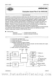AKD4516A datasheet pdf Asahi Kasei Microsystems