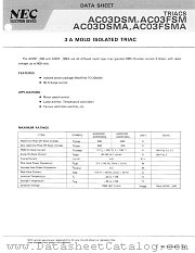 AC03FSM datasheet pdf NEC
