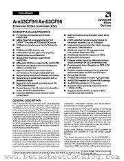 AM53CF96JC datasheet pdf Advanced Micro Devices