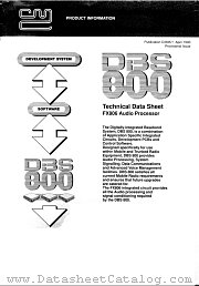 DBS800 datasheet pdf CML