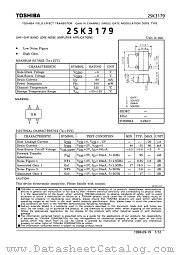 2SK3179 datasheet pdf TOSHIBA