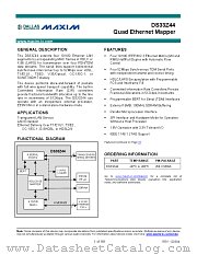 DS33Z44 datasheet pdf MAXIM - Dallas Semiconductor