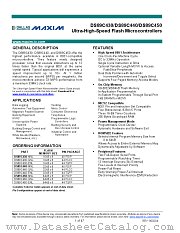 DS89C430-DS89C450 datasheet pdf MAXIM - Dallas Semiconductor